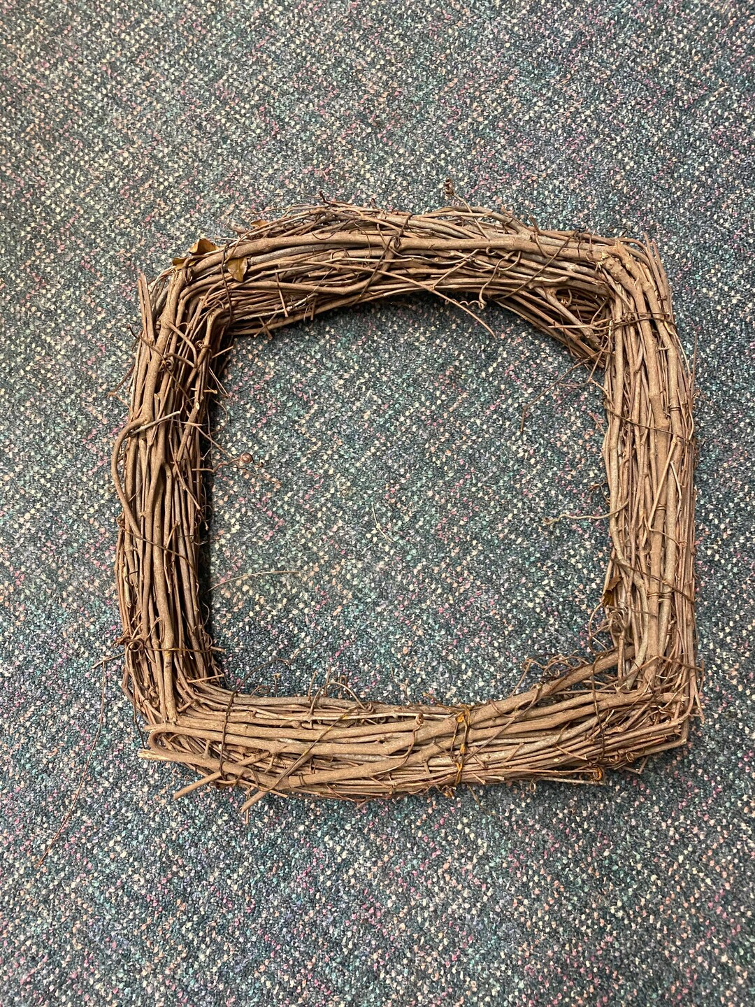 20 Square Grapevine Wreath 20SVW Etsy