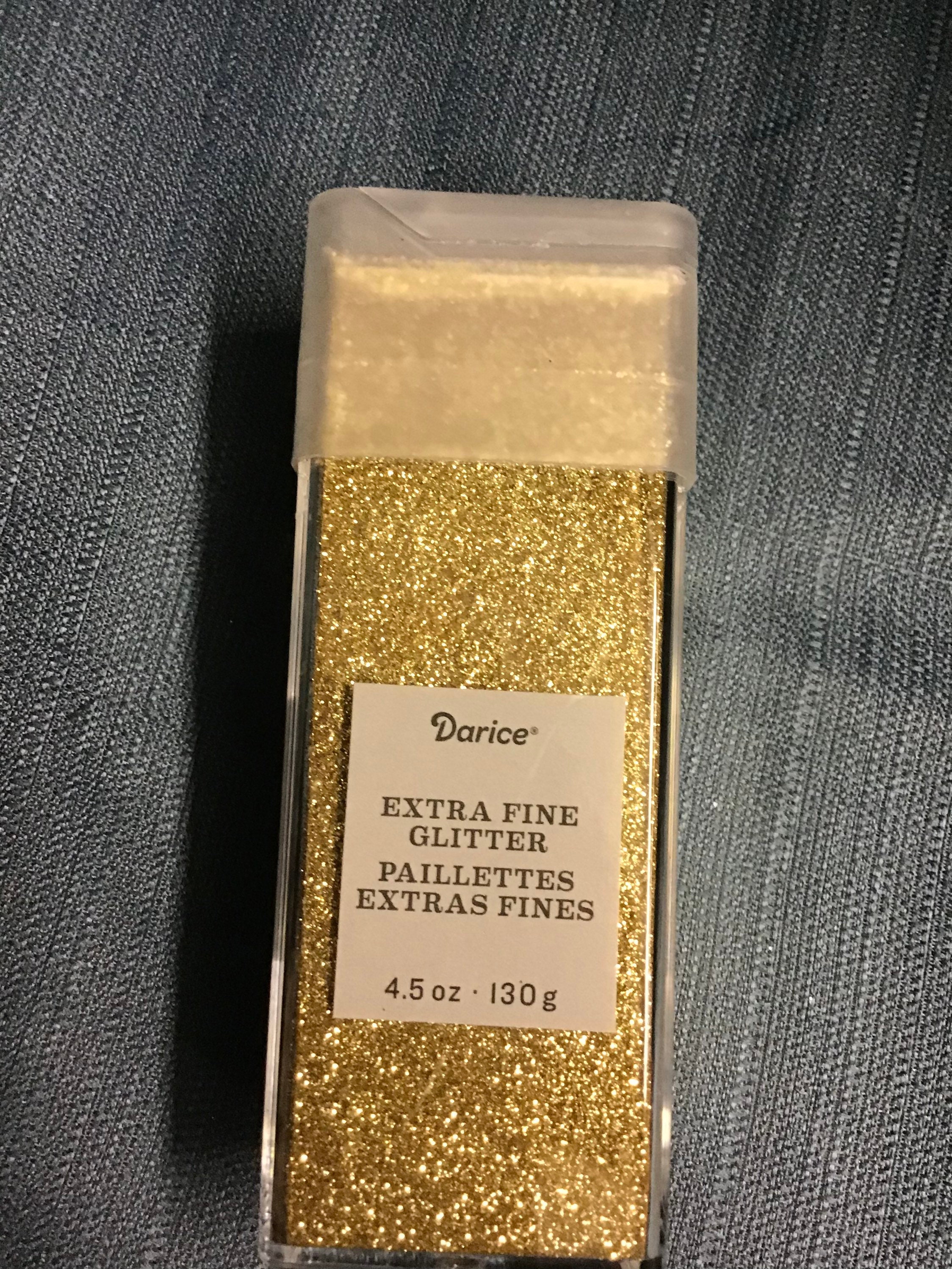 Darice Extra Fine Glitter 4.58oz 10-color Set Compare With Recollections Extra  Fine Glitter Line identical 