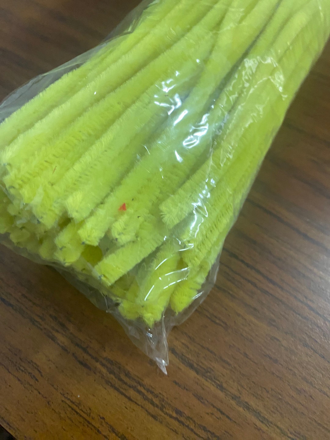 100pc Chenille Stem Pipe Cleaner - Yellow - MD9275 - Etsy