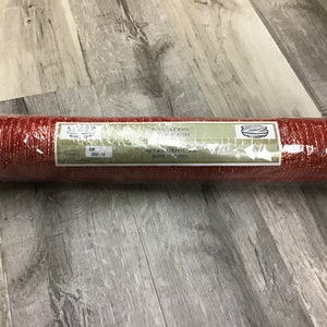 21” Mesh - Red With Gold Tinsel - CR002-14