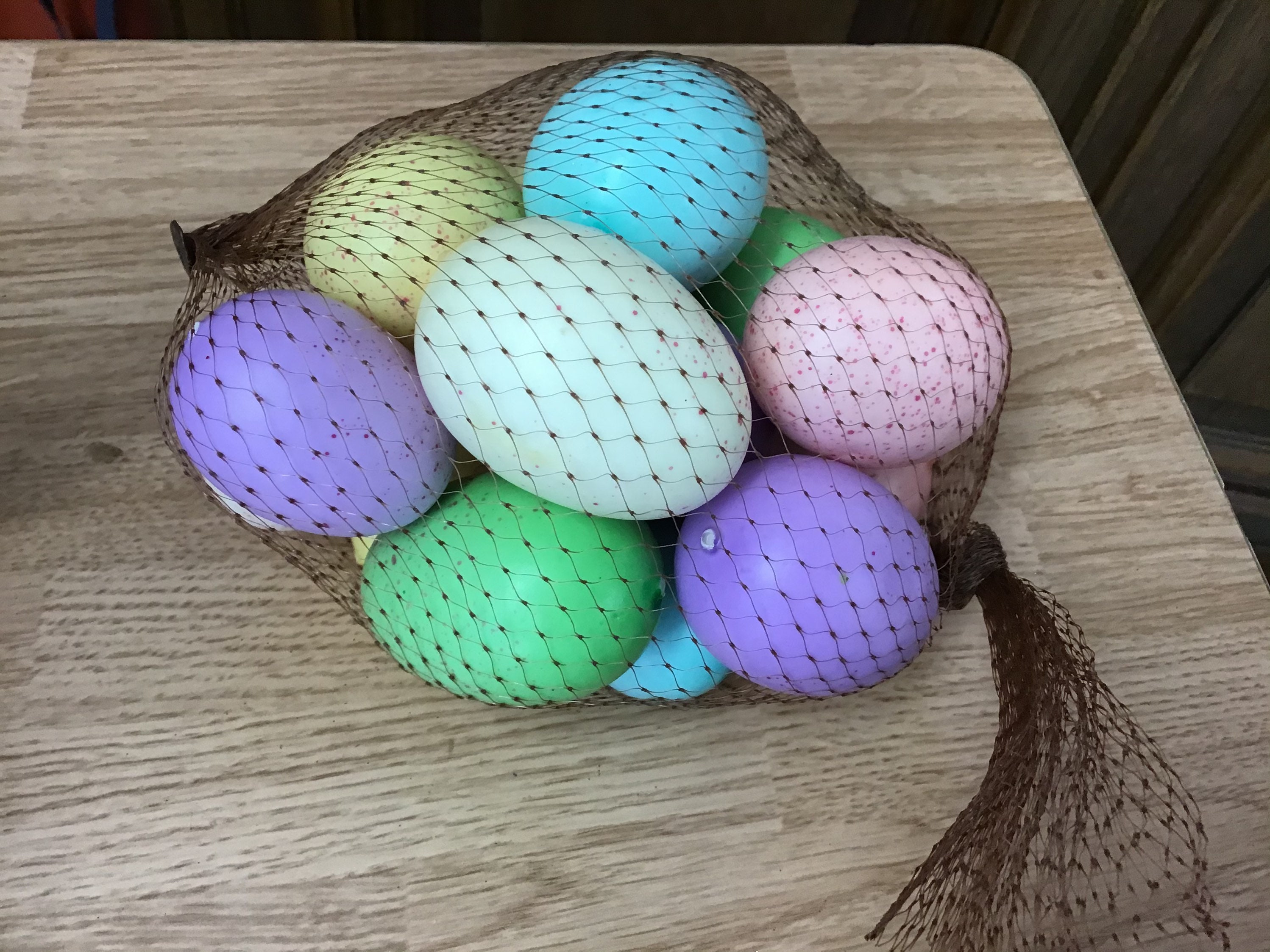  6PACK Wood Golden Eggs, Wooden Easter Eggs, DIY Craft Egg,  Decorative Faux Fake Eggs Easter Party Favors (6) JD-1 : Toys & Games