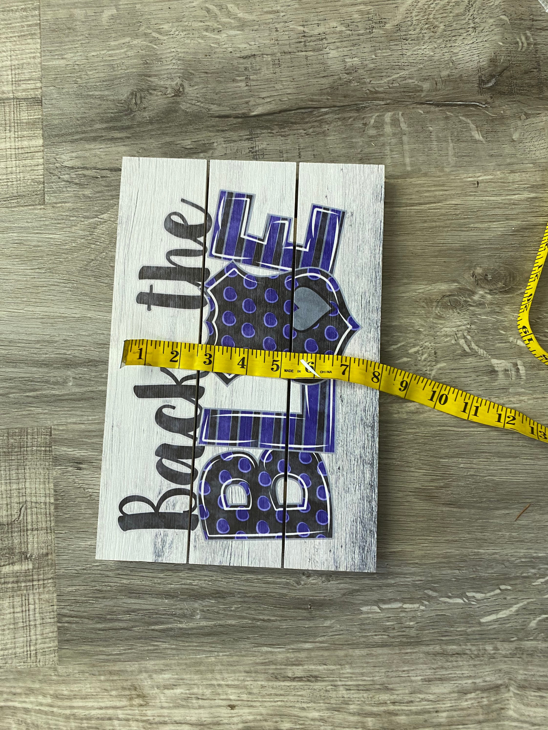 Back the Blue Sign, Blue Sign, Police Sign, Cop Sign, Wreath Sign - Etsy