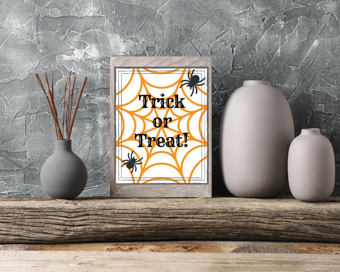 Halloween Decor / Printable / Halloween Art / Instant Download Etsy