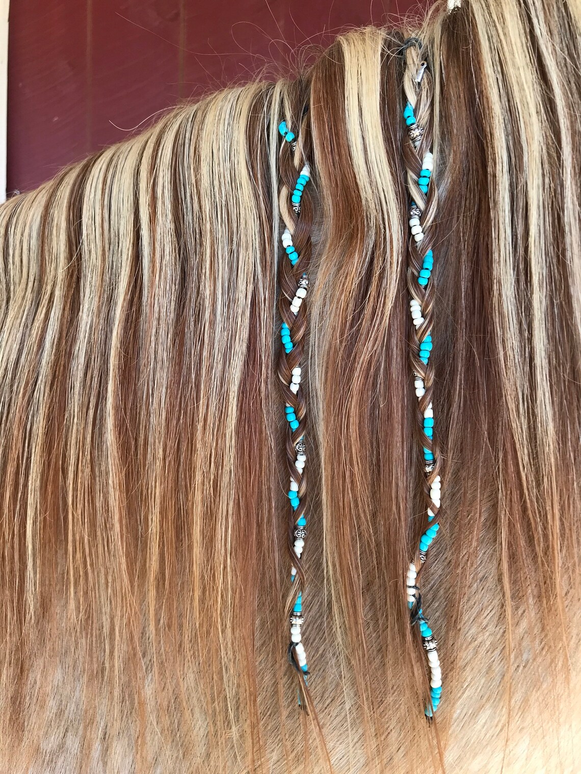 Beads for Horses Horse Braid Beads Horse & Rider Matching Etsy
