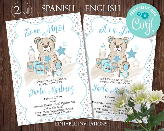 Featured image of post Baby Shower Invitations In Spanish