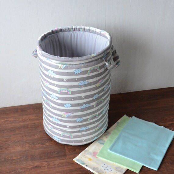 toy fabric storage basket