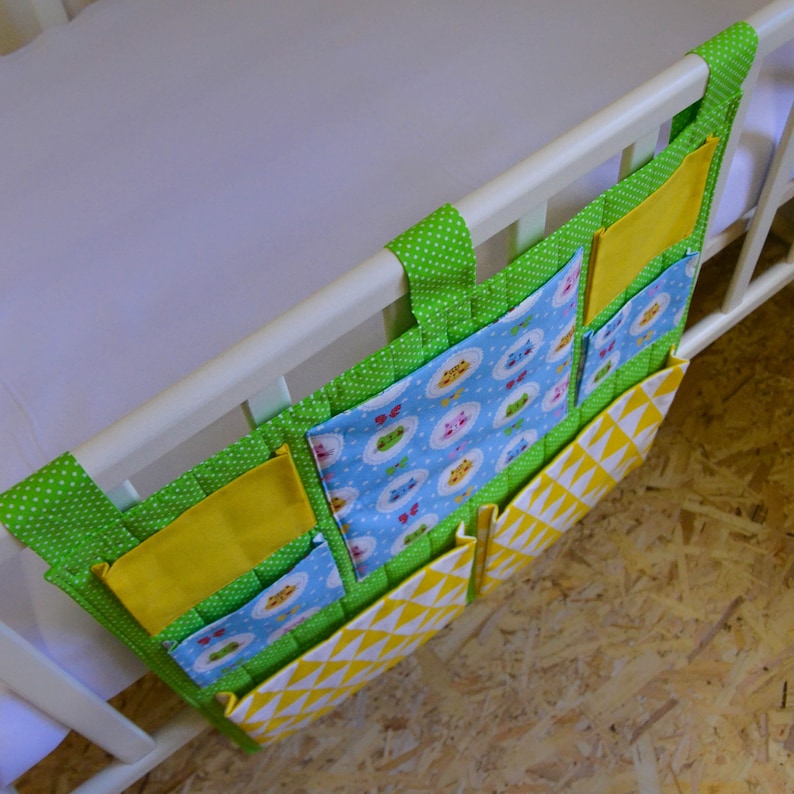 Nursery Crib Organizer Cot Bed Organizer Diaper Organizer Etsy