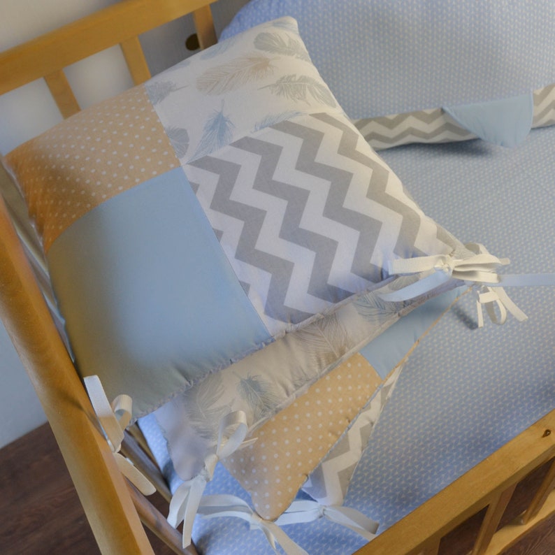 Crib bumpers Baby bed bumper Crib bedding Cot bumper set Etsy