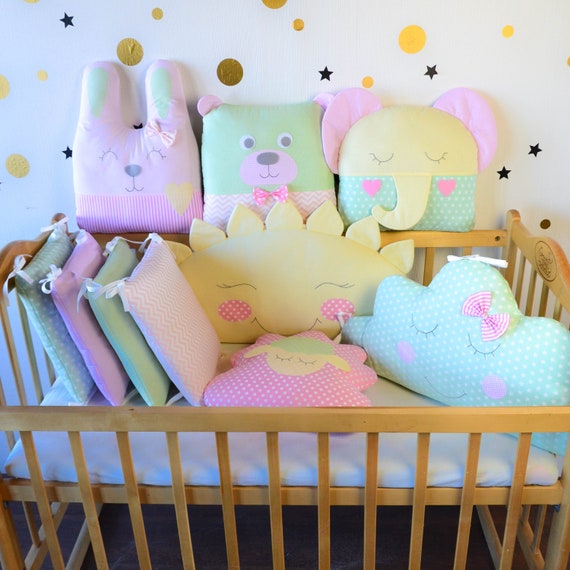 baby crib bumper set