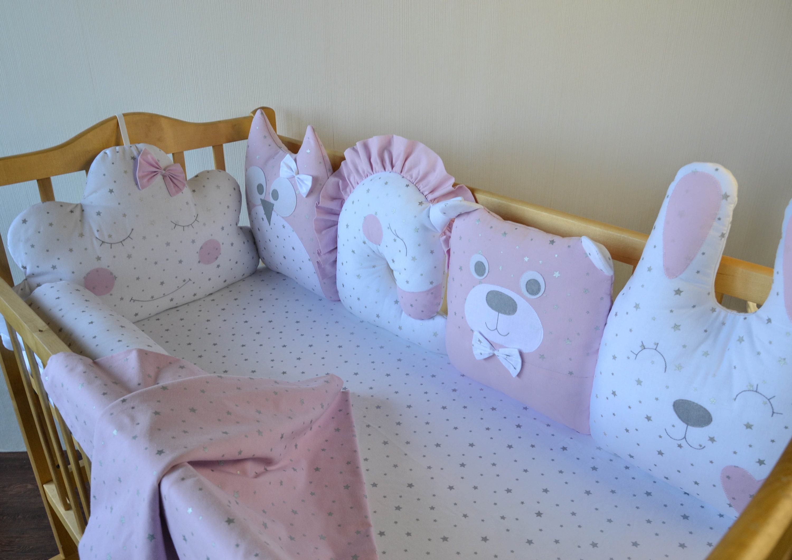 cot and bumper set