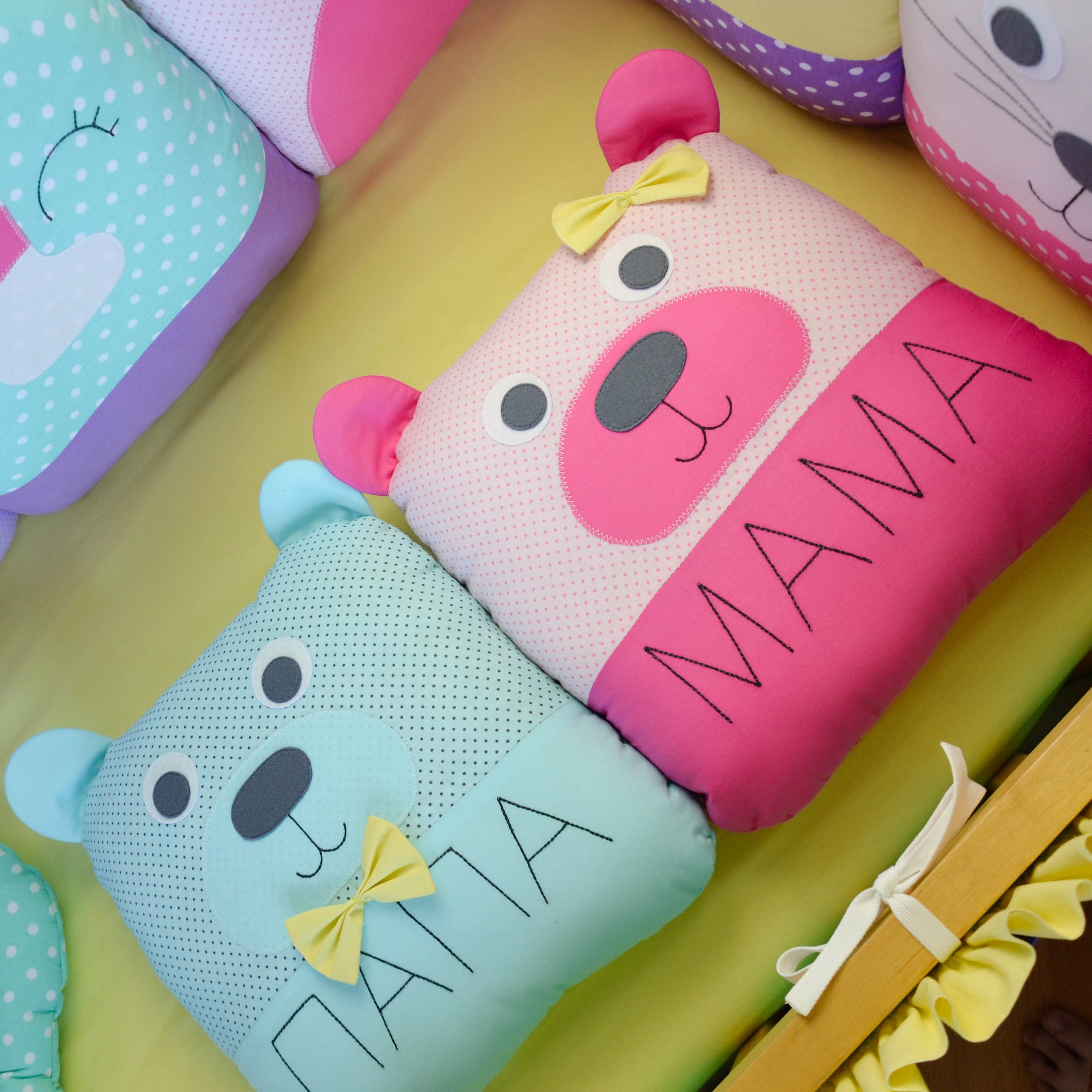 Crib bumpers Baby bed bumper Crib bedding Cot bumper set Etsy