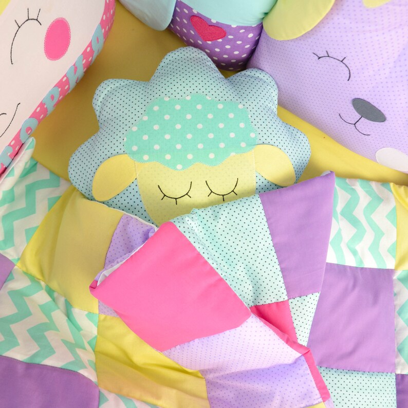 Crib bumpers Baby bed bumper Crib bedding Cot bumper set Etsy