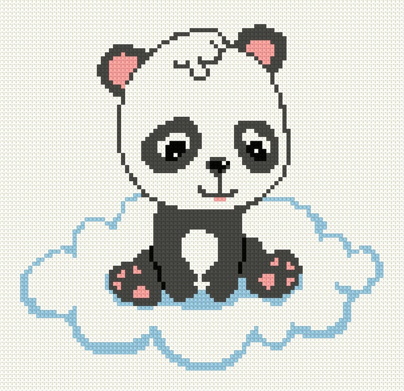 Cute newborn baby greeting card Baby shower nursery cross stitch patterns PDF Newborn art mini cross stitch