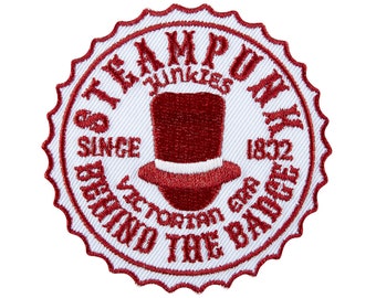 Steampunk Junkies - Behind the Badge  (patch)