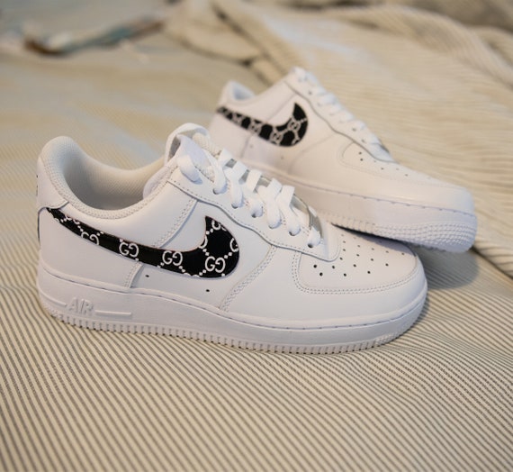 Custom Nike Air Force 1 Swooshes Custom 