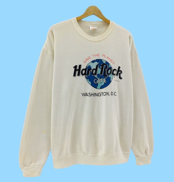 Hard rock cafe save the planet sweatshirt hotsell