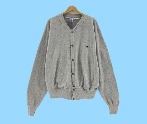 Rare!!! Vintage Champion Button Down Small Logo 2-