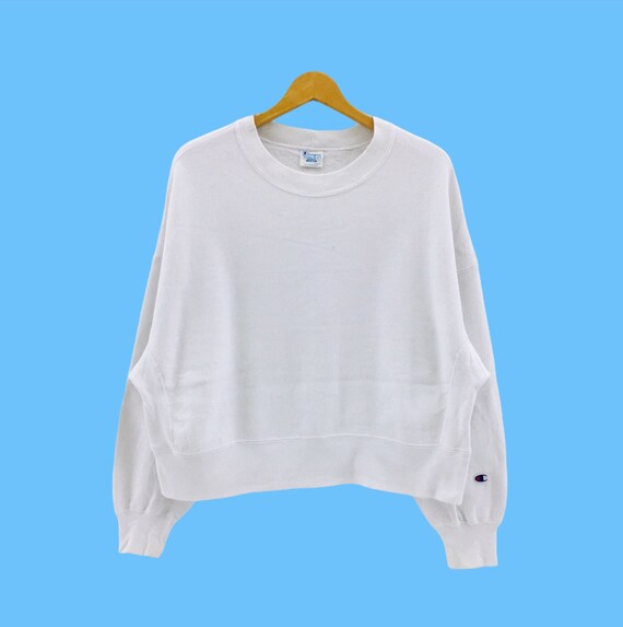 champion crewneck small logo