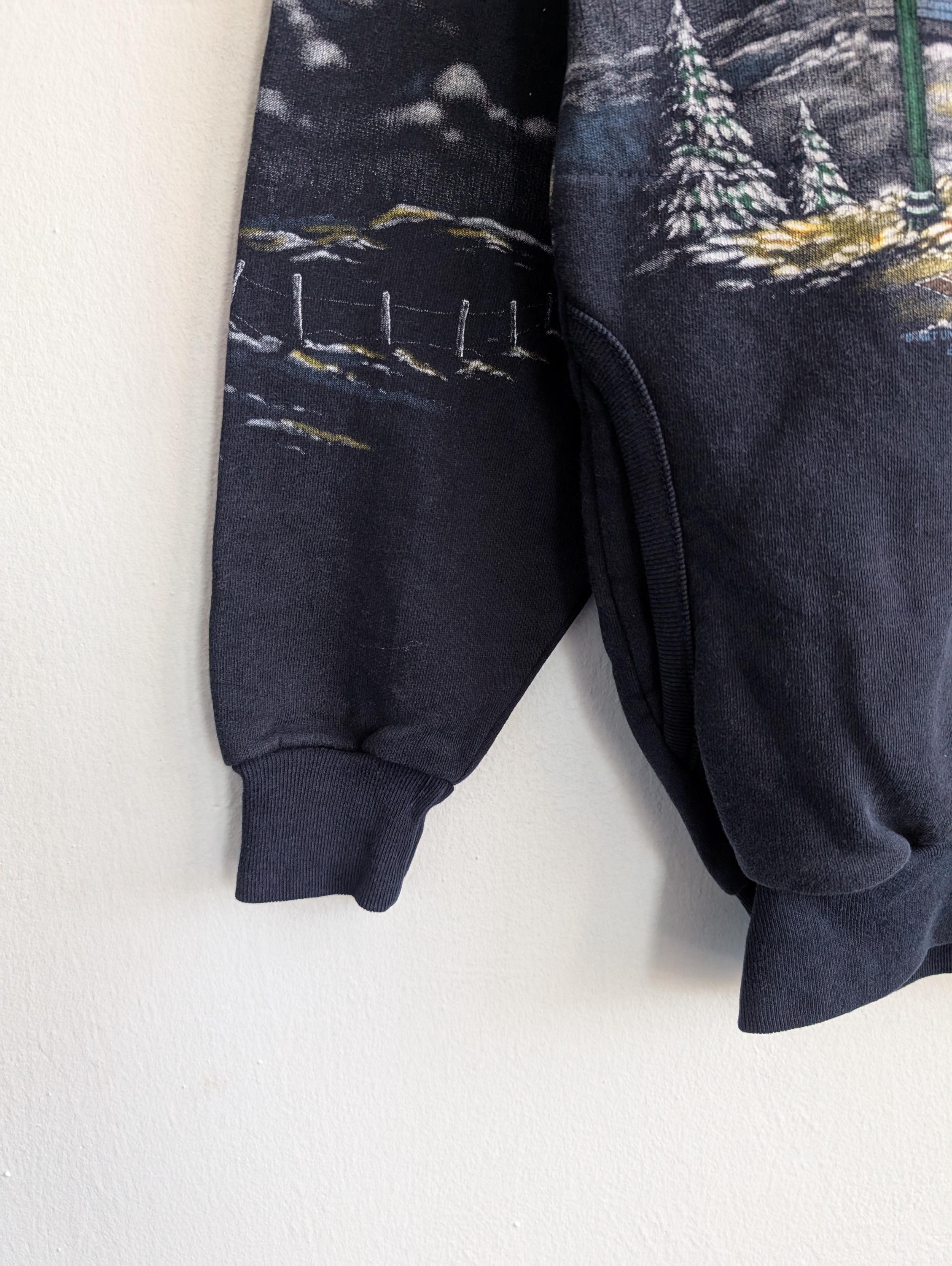 Vintage 90s Art Unlimited Sweatshirt Cute Graphics Crewneck Art