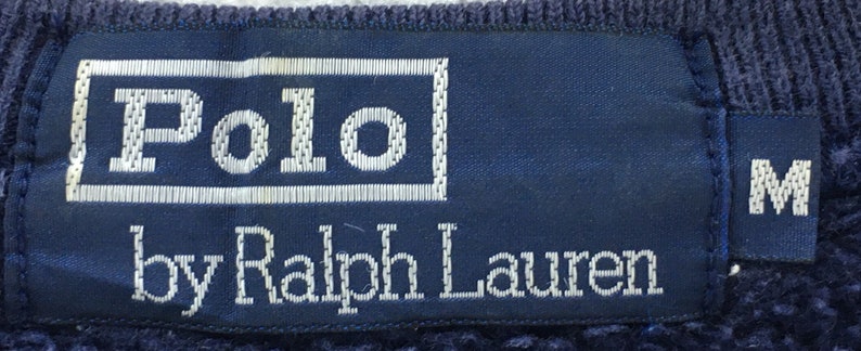 Rare Polo by Ralph Lauren Medium Logo Spell Out Embroidery - Etsy