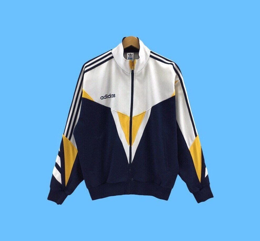 Adidas Sweater Yellow - Etsy