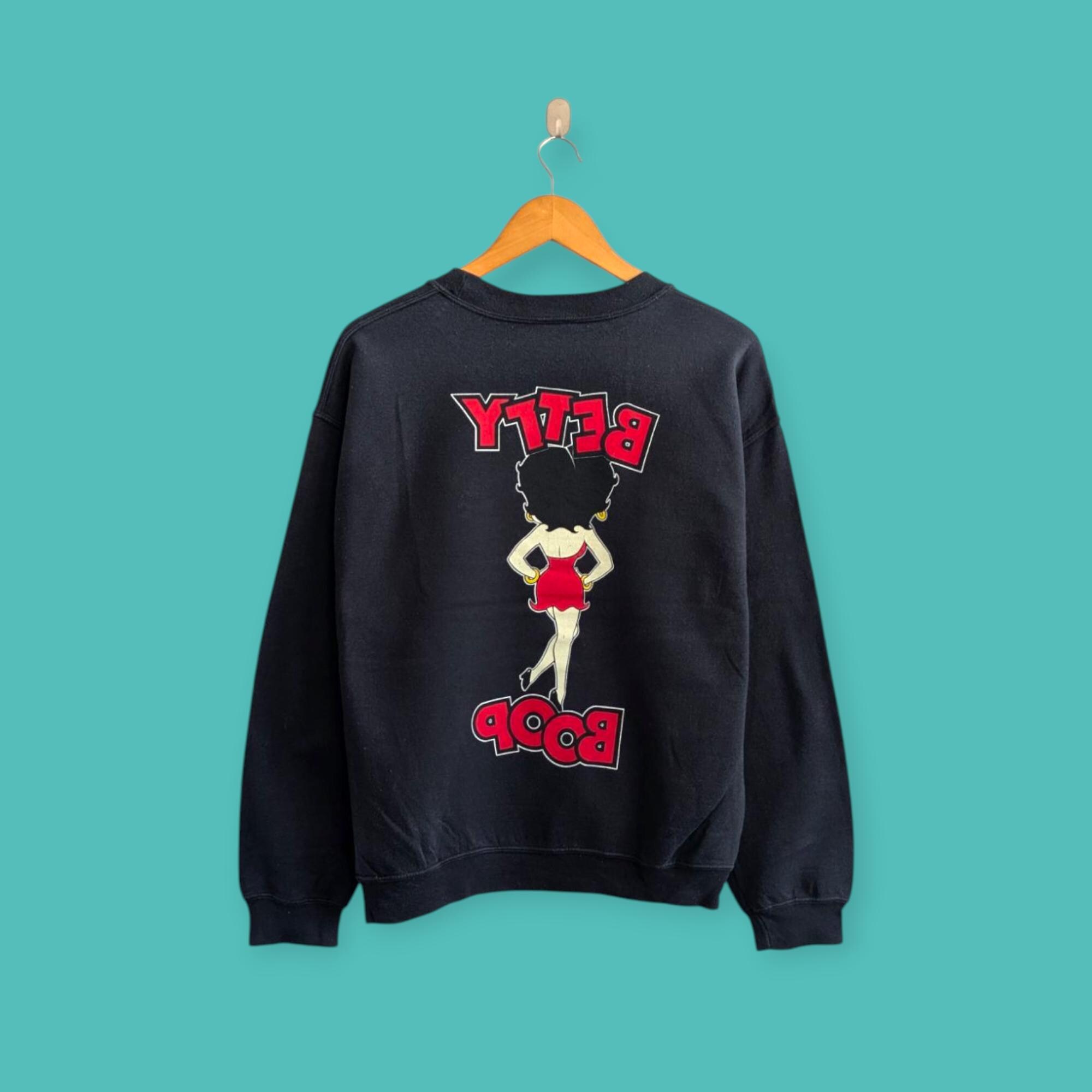 90s Betty Boop ベティーちゃん ベティブープ スウェット 古着 希少 