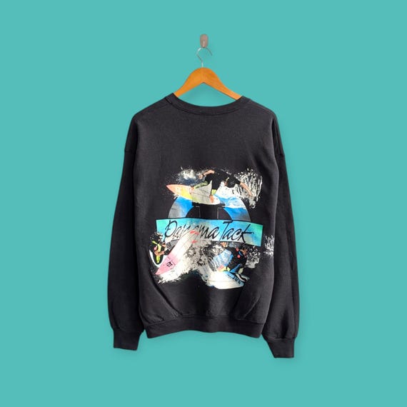 Vintage 80s 90s Surf Surfing Sweatshirt Panama Jack Crewneck