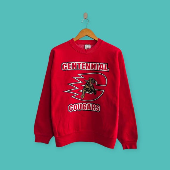 Vintage 90s Centennial Cougars Sweatshirt Centennial Cougars