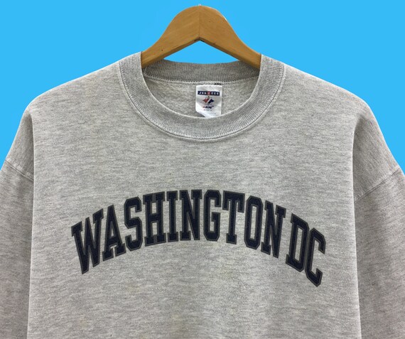 Rare! Vintage Washington DC Big Spell Out Crewnec… - image 2