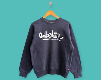 Vintage 90s Quicksilver Crewneck Long Sleeve Sweatshirt Big