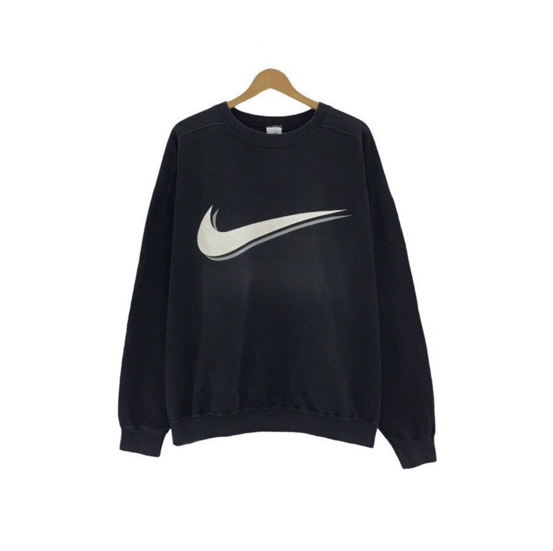 Nike Baller Swoosh Embroidered Sweatshirt Vintage Nike Swoosh