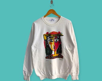 ヴィンテージ パブロ ピカソ スウェットシャツ パブロ ピカソ クルー