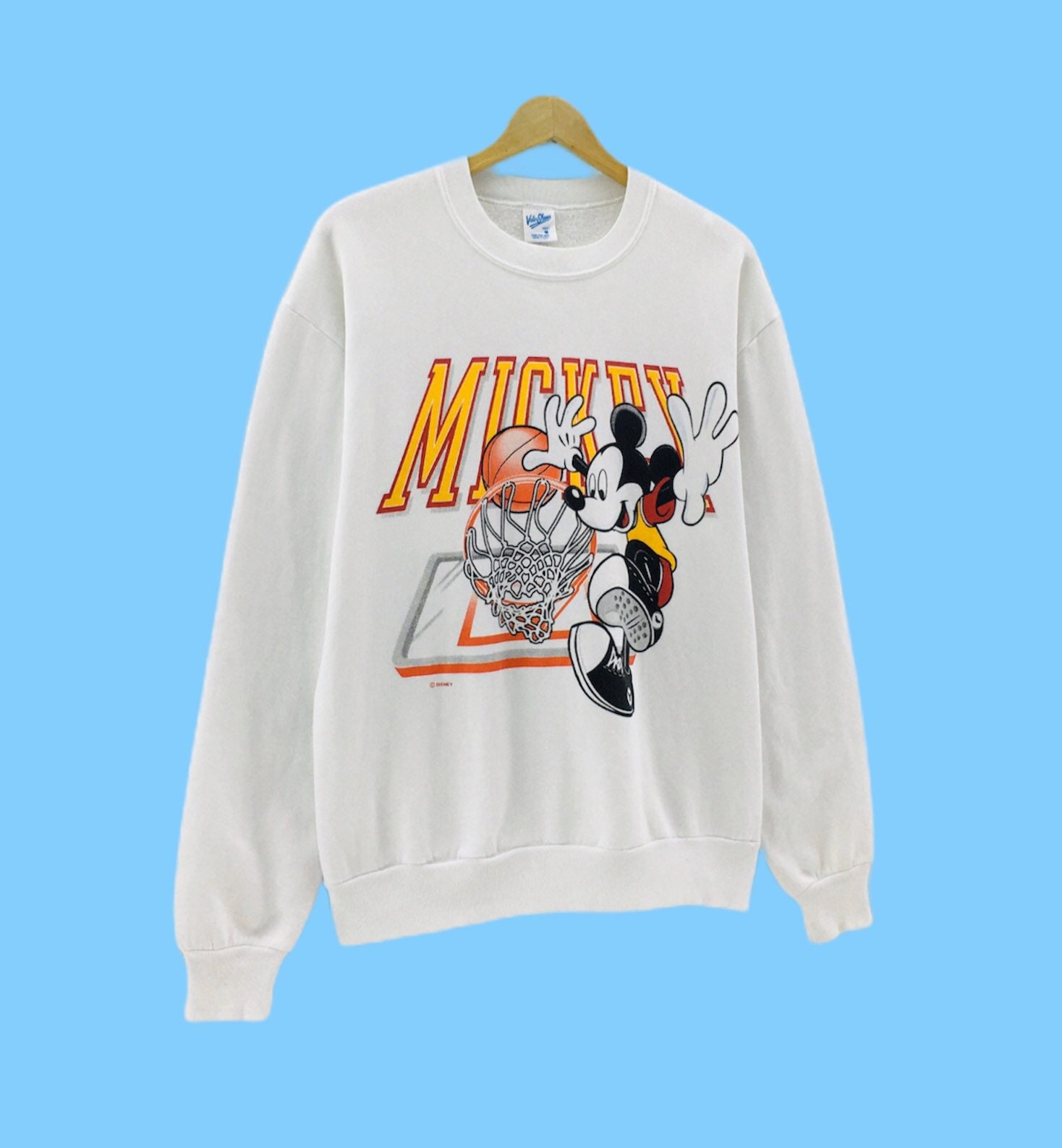 Rare Vintage Mickey Mouse Basketball 