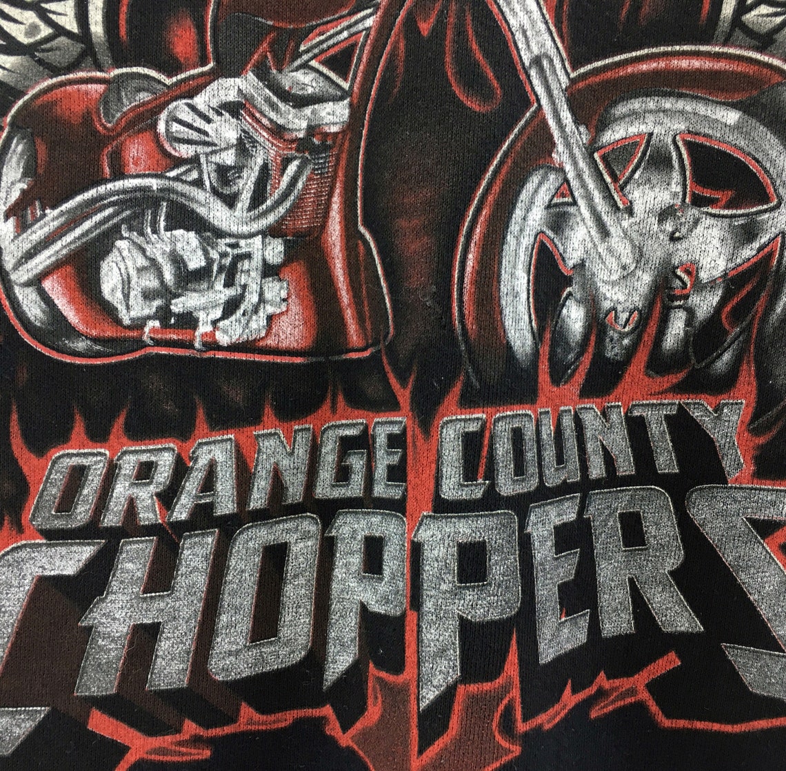Very Rare Vintage Orange County Choppers Big Logo Print Spell Etsy