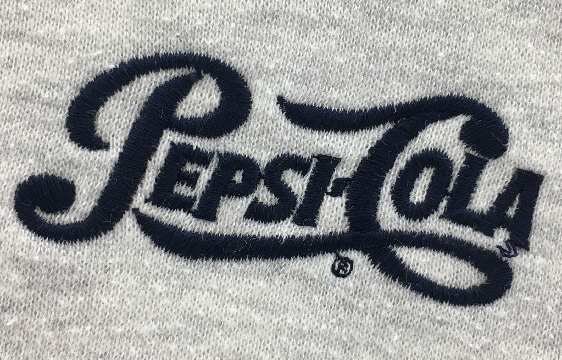 Very Rare Vintage Pepsi Cola Small Logo Spell Out Embroidery | Etsy