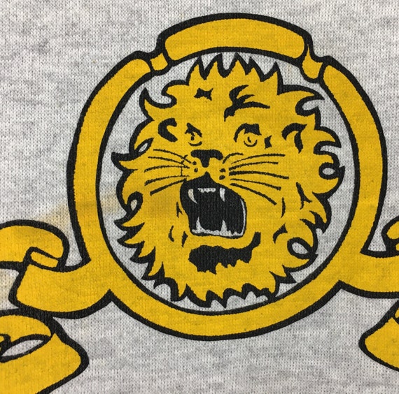Rare! Vintage Leota Junior High School Lions Big … - image 3