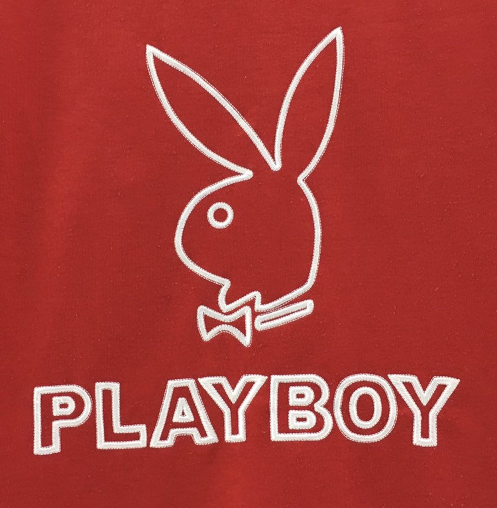 Rare Playboy Big LOGO Front Back Spellout Red Colour Medium | Etsy