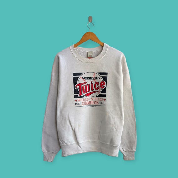 Vintage 1991 Minnesota Twins Sweatshirt Minnesota Twins Crewneck
