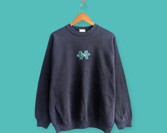 Vintage 90s Volcom Skateboard Sweatshirt Extra Large Center Logo