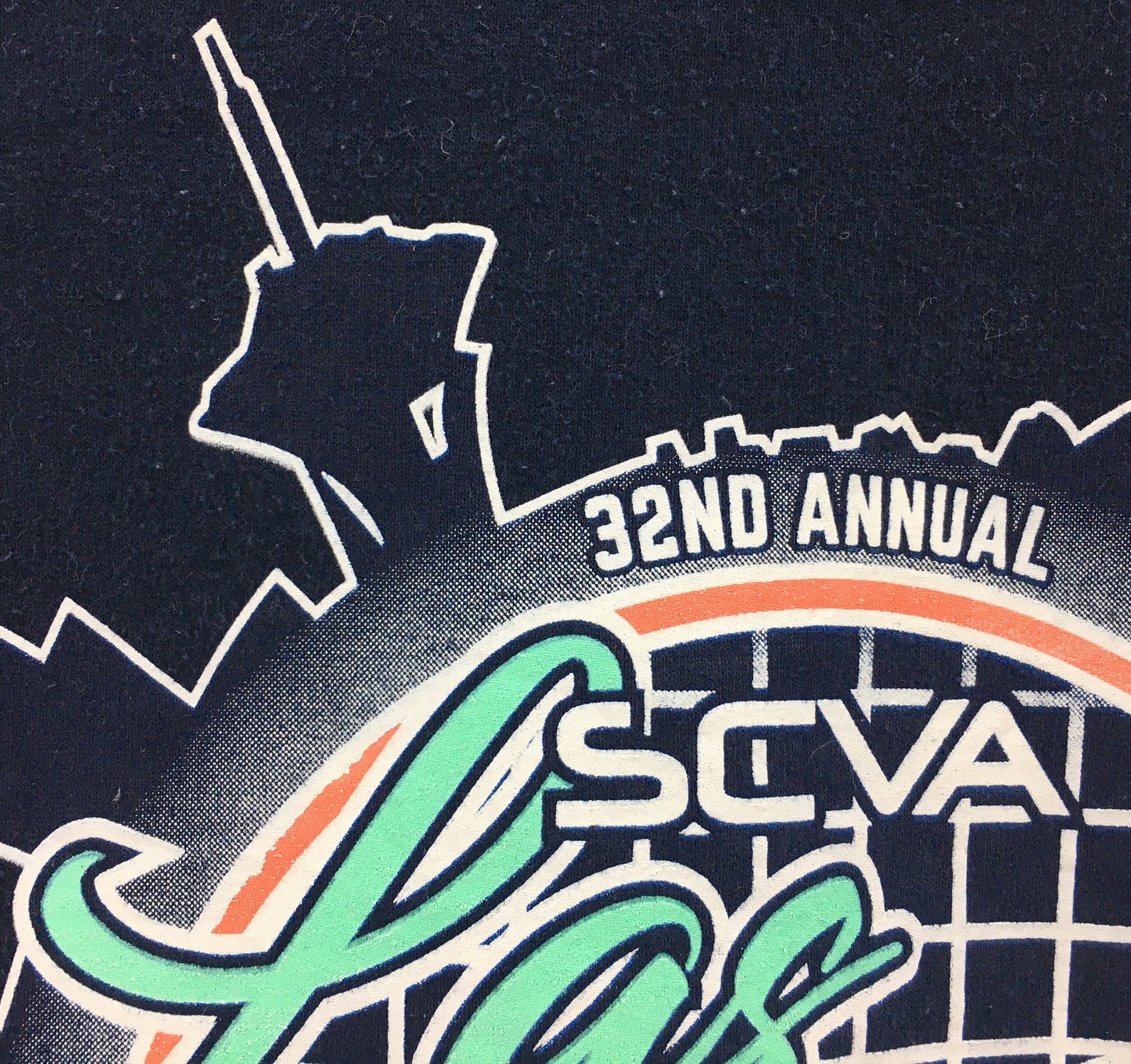 Rare 32nd Annual SCVA Las Vegas Classic Big Logo Spell Out Etsy