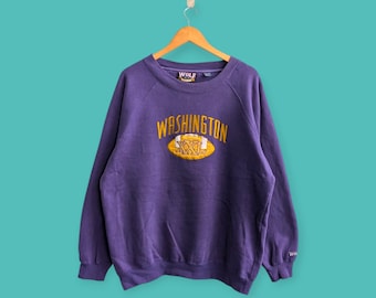 Vintage Nike Washington Huskies Sweatshirt, Xxlarge Purple