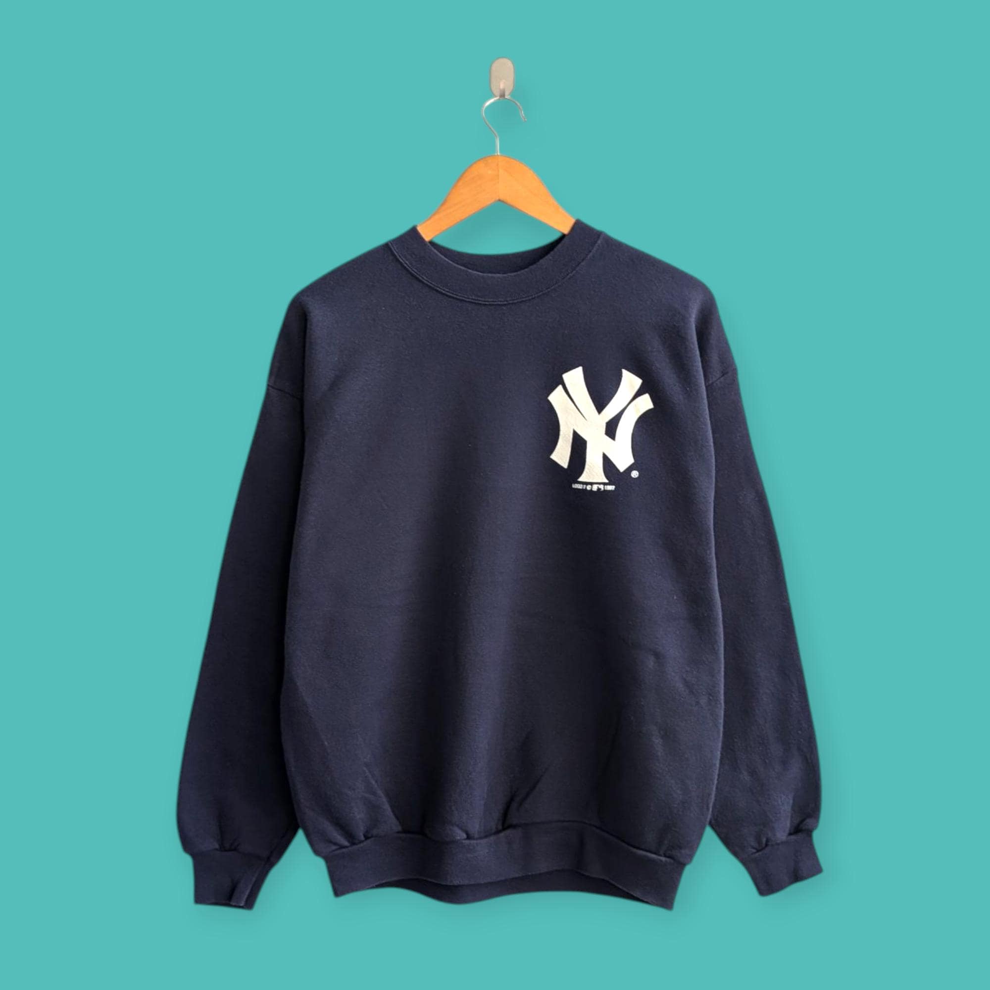 Vintage 1997 New York Yankees Sweatshirt New York Yankees Crewneck 