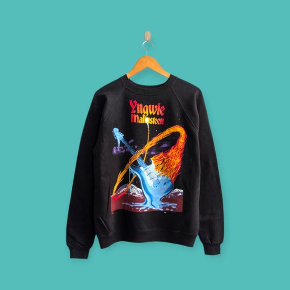 Vintage 1992 Yngwie Malmsteen World Tour Sweatshirt Yngwie