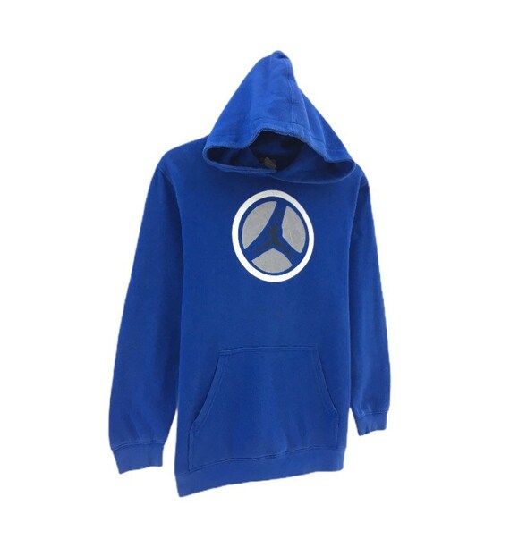 blue jordan hoodie