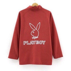 Playboy Collection Half Zip Sweater Large Size Brown Playboy Sweater Etsy UK