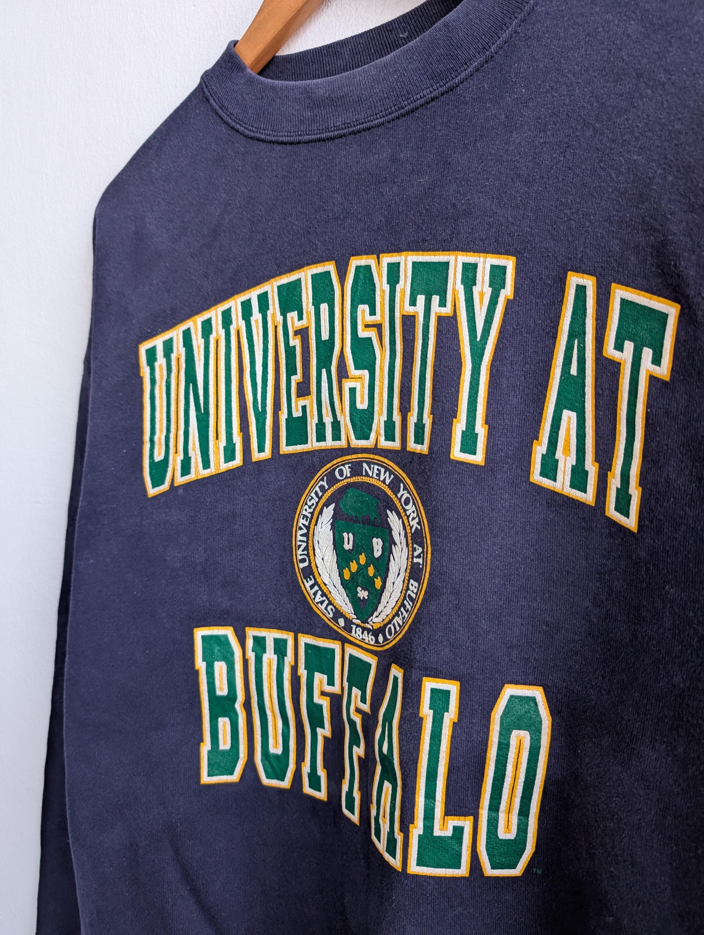 Vintage 90s University of Buffalo Sweatshirt New York Crewneck