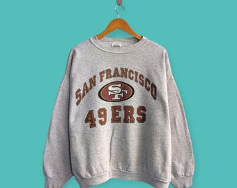 Vintage 90s San Francisco 49ers Sweatshirt Size Large - Etsy