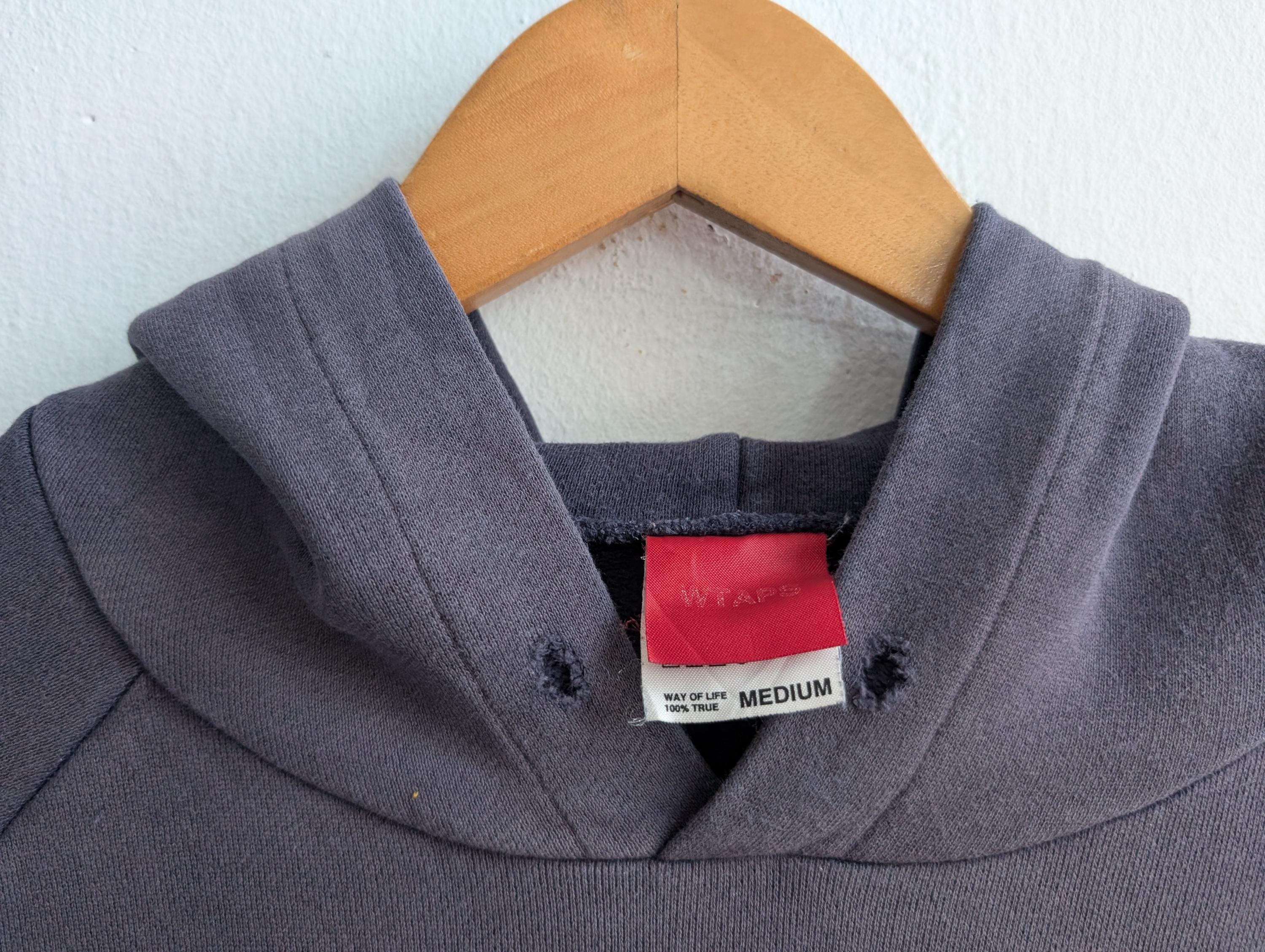 Vintage Wtaps Wtvua Spell Out Hoodie Japan Japanese Streewear