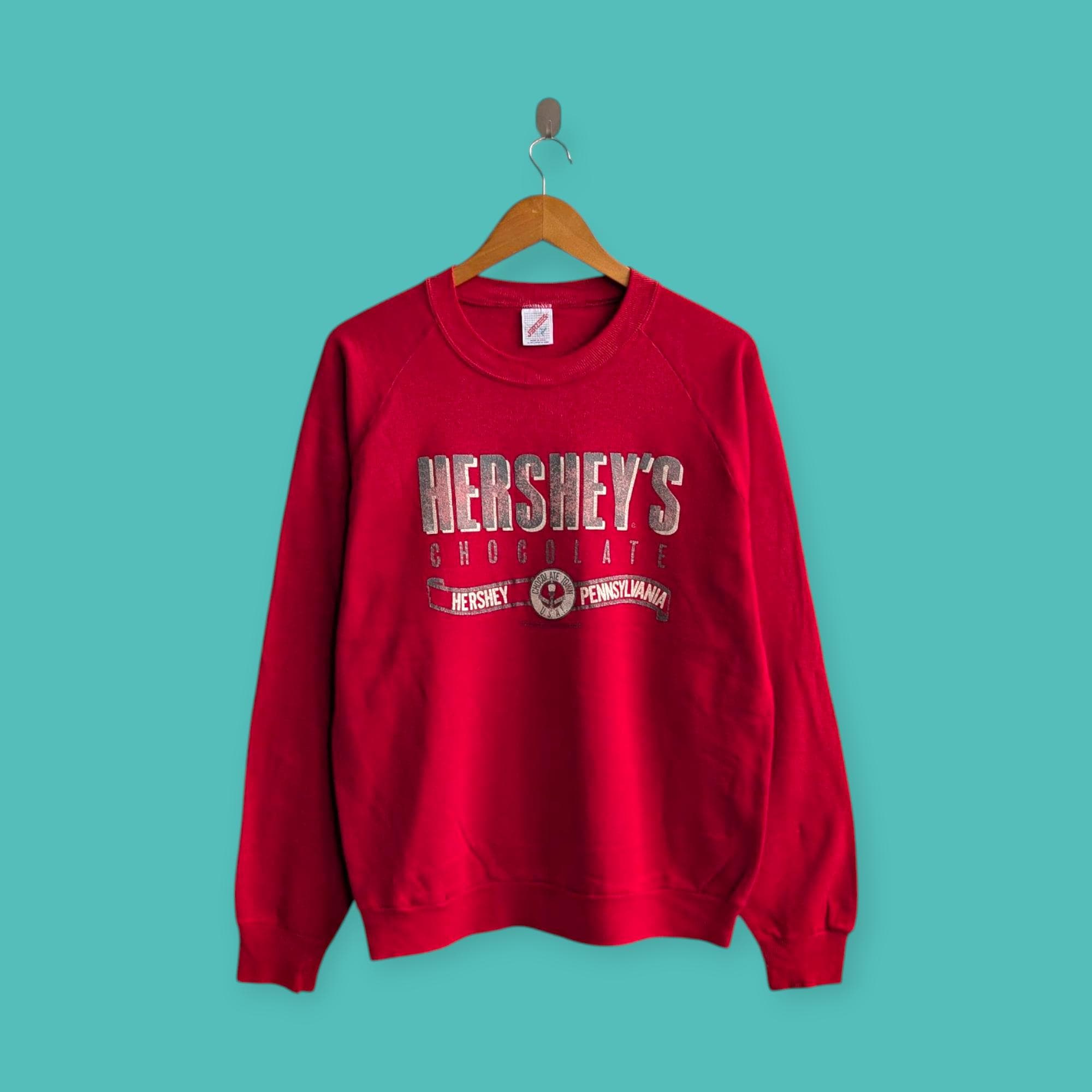 Vintage 90s Hershey Chocolate Sweatshirt Hershey Chocolate 