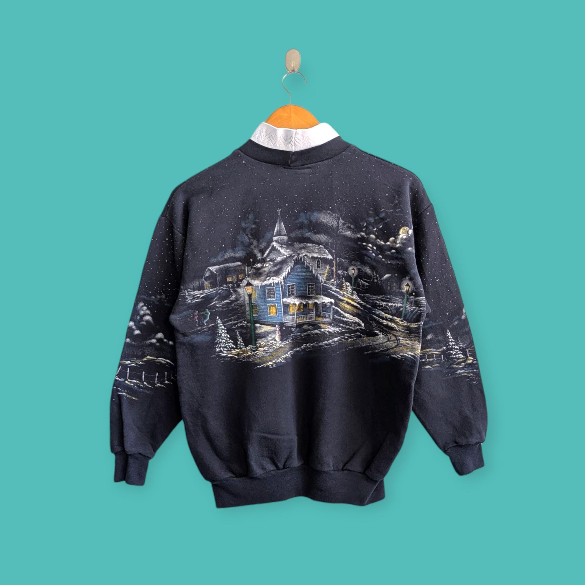 Vintage 90s Art Unlimited Sweatshirt Cute Graphics Crewneck Art